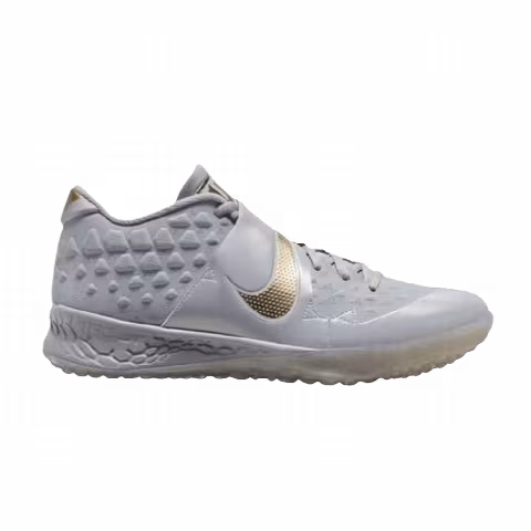 Nike Force Zoom Trout 6 Turf 'Wolf Grey Metallic Gold'