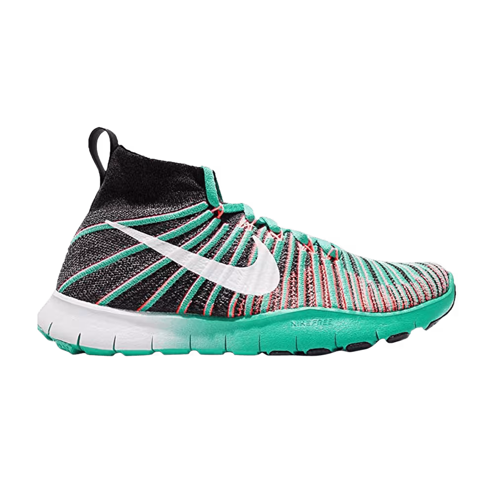 Nike Free Train Force Flyknit Mango Hyper Jade
