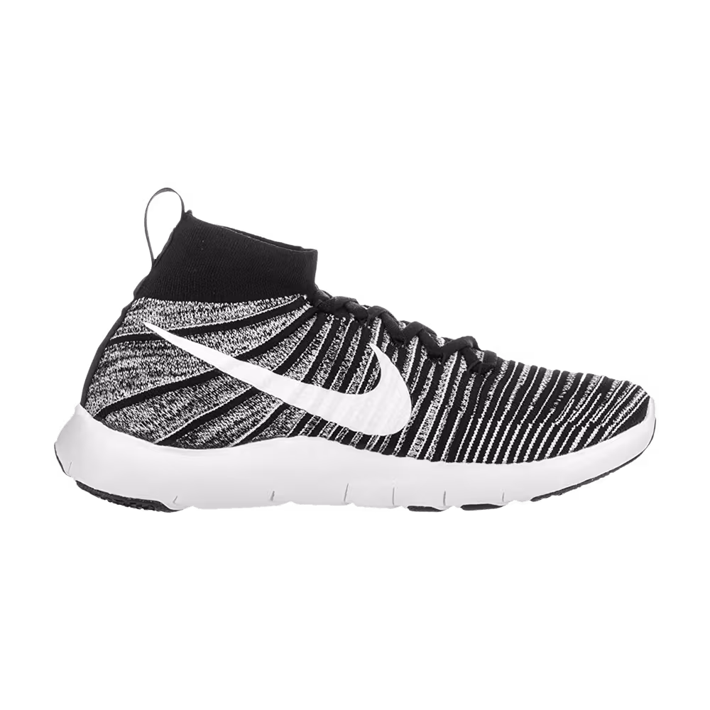 Nike Free Train Force Flyknit Black White