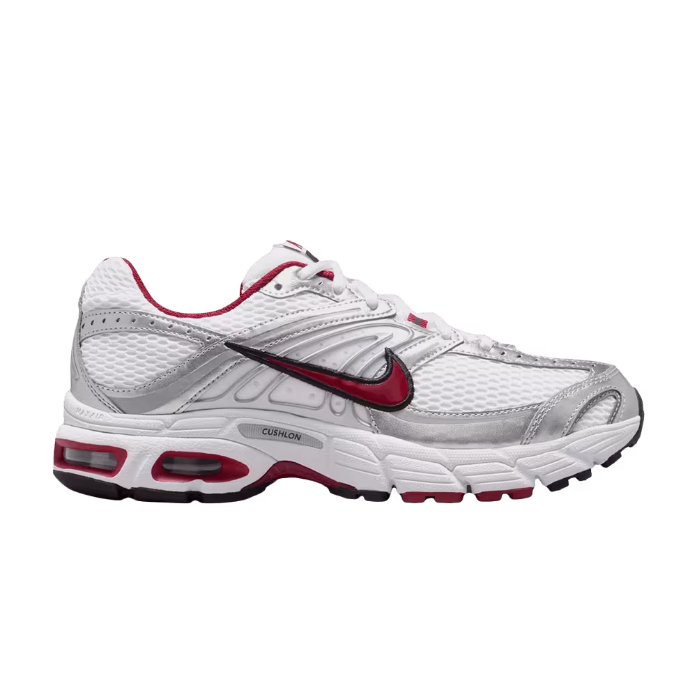 Nike Air Max Moto 2k White Team Crimson Metallic Silver Black