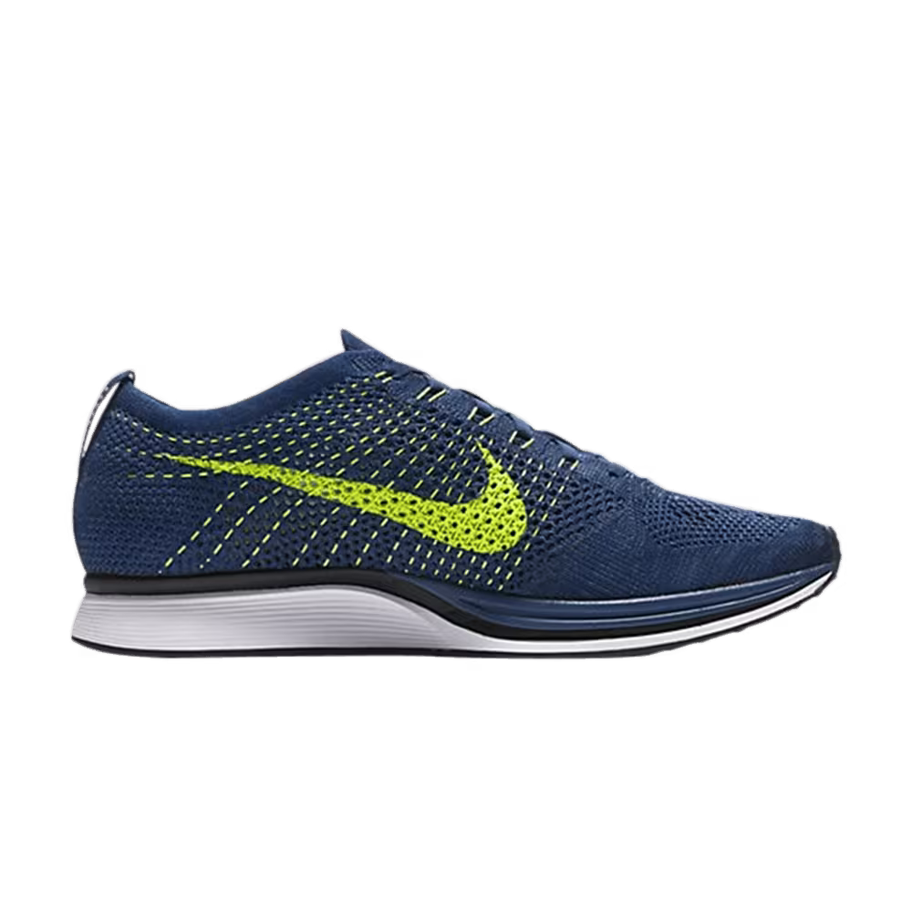 Nike Flyknit Racer Brave Blue