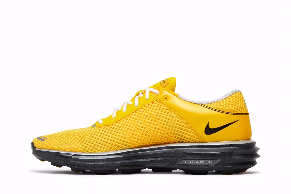 Livestrong x Nike Lunar Trainer+ LAF Varsity Maize Black, view 4