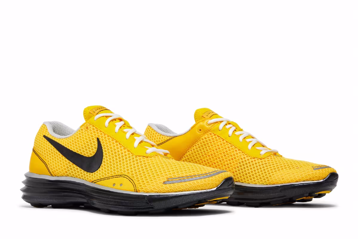 Livestrong x Nike Lunar Trainer+ LAF Varsity Maize Black, view 9