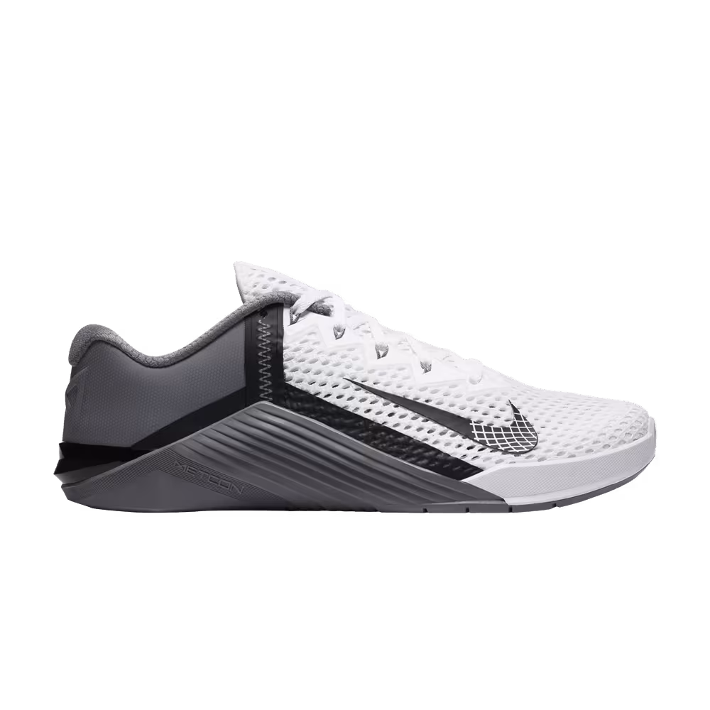 Nike Metcon 6 White Black Cool Grey