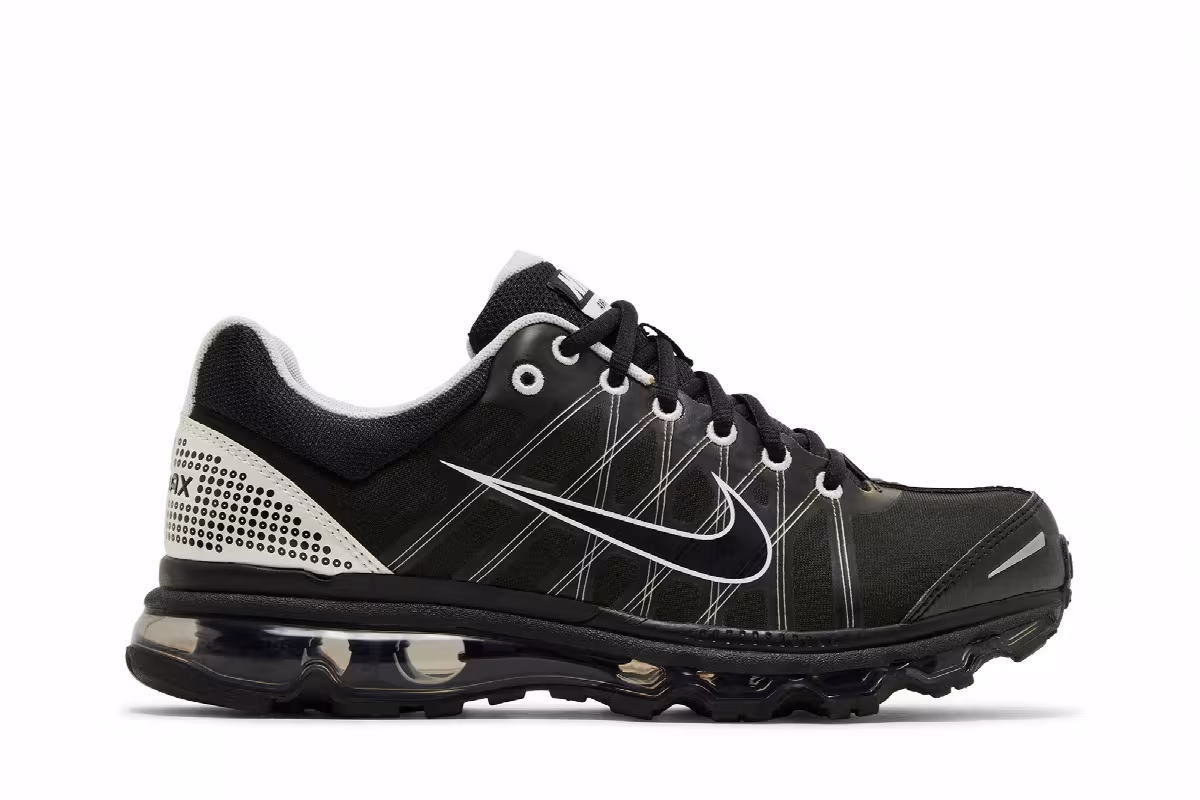 Nike Air Max 2009 Black White, view 2