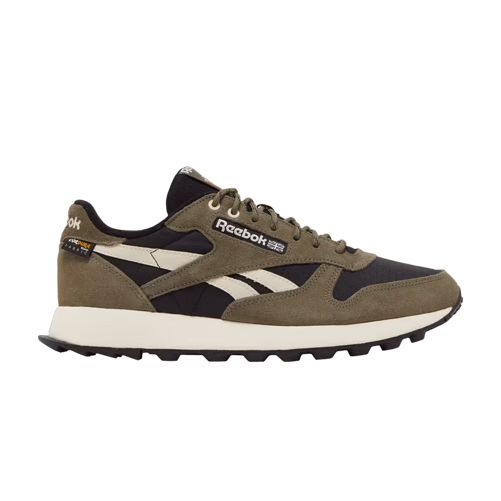 Reebok Classic Leather Black Army Green