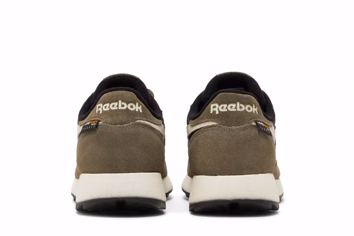 Reebok Classic Leather Black Army Green, view 7