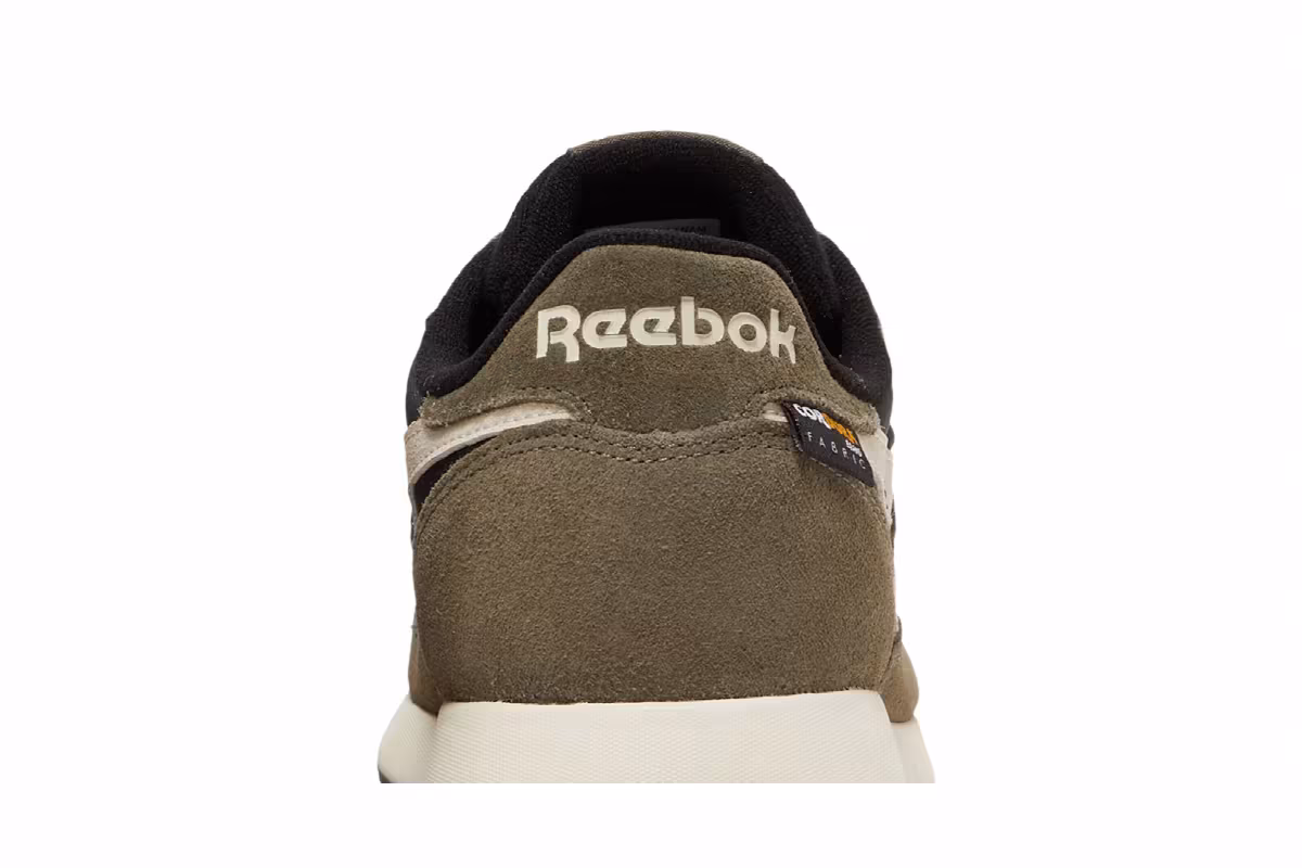 Reebok Classic Leather Black Army Green, view 8