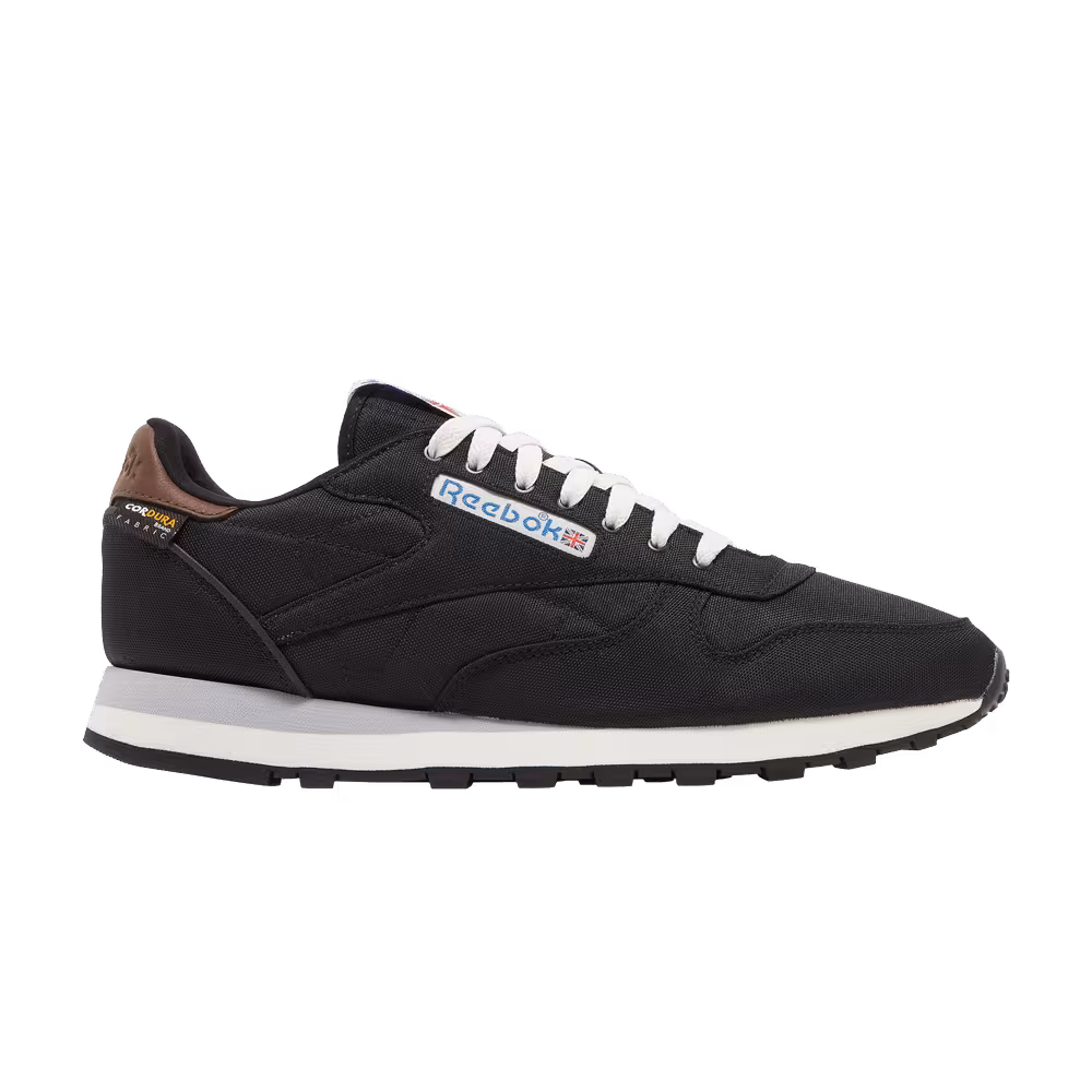 Reebok Classic Leather Black Brush Brown
