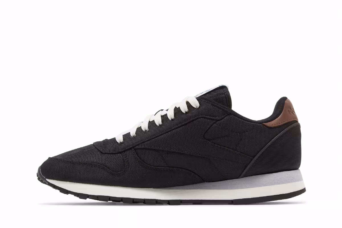 Reebok Classic Leather Black Brush Brown, view 4