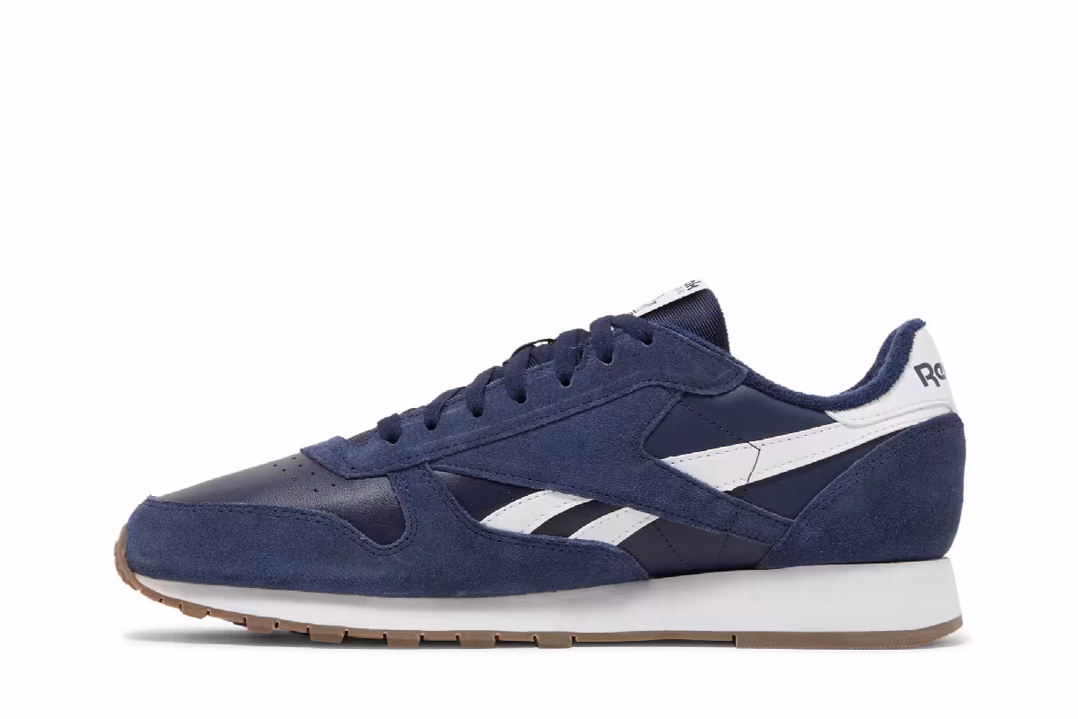Reebok Classic Leather Vector Navy, view 4