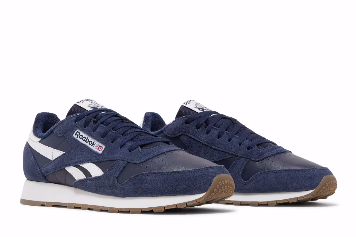 Reebok Classic Leather Vector Navy, view 9