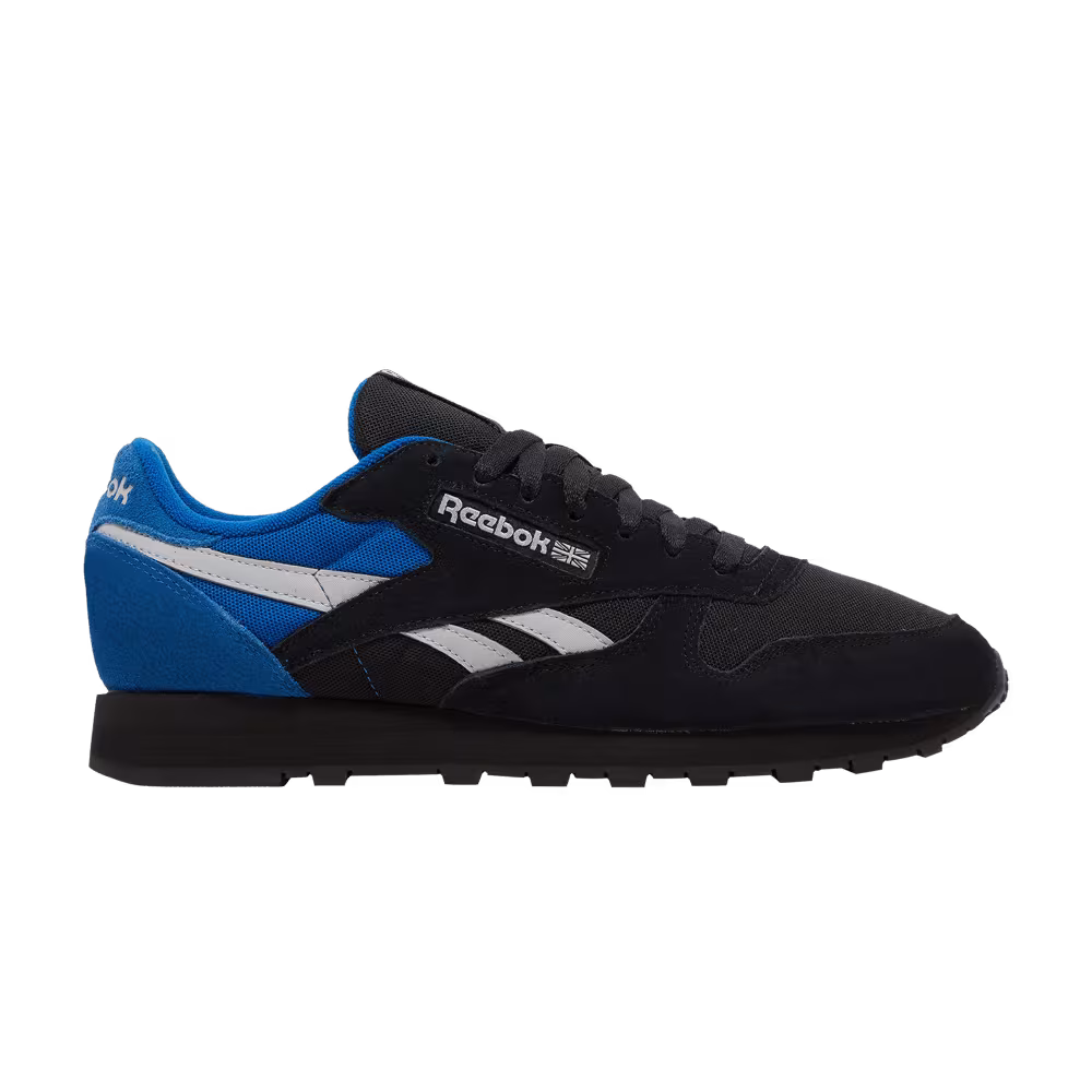 Reebok Classic Leather Black Vector Blue