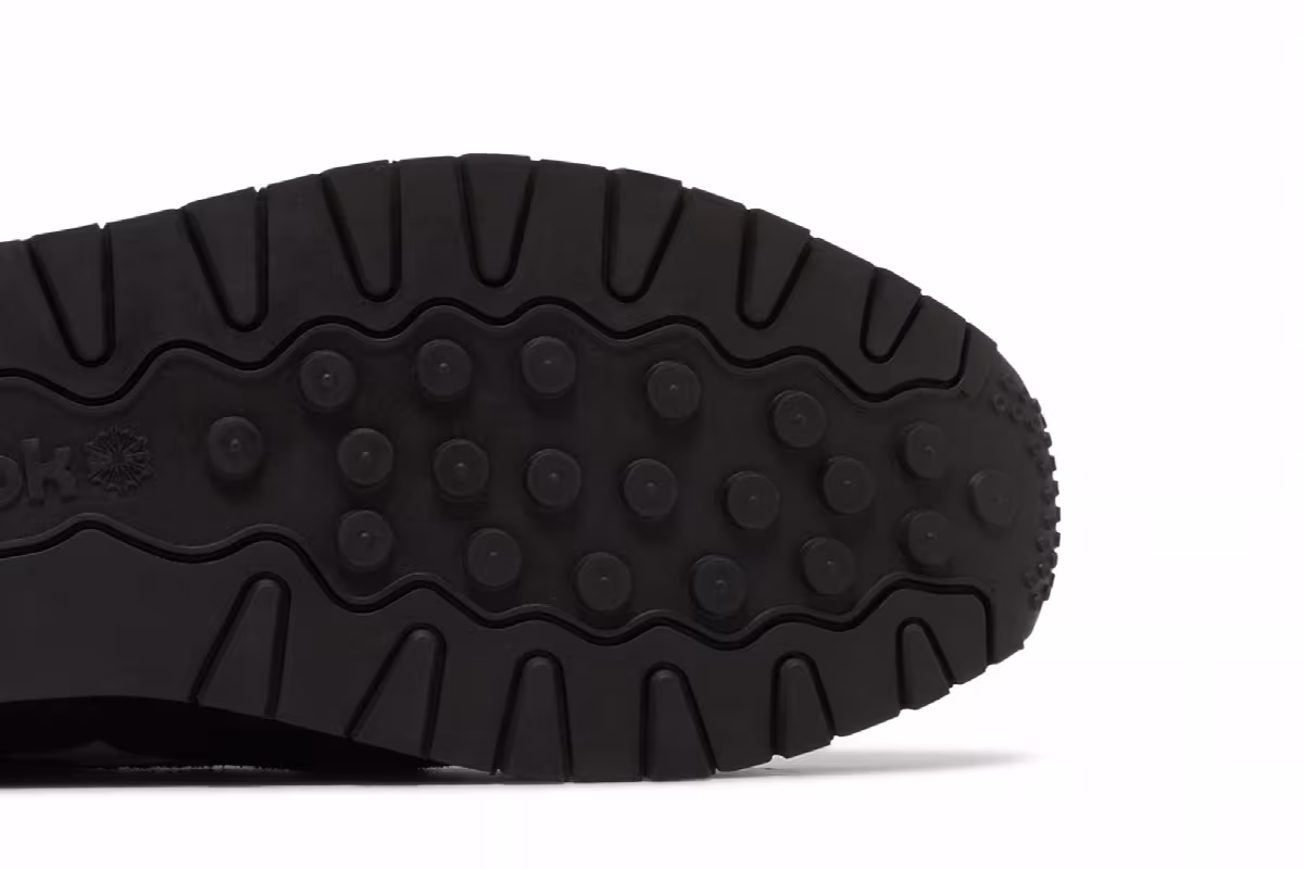 Reebok Classic Leather Black Vector Blue, view 6