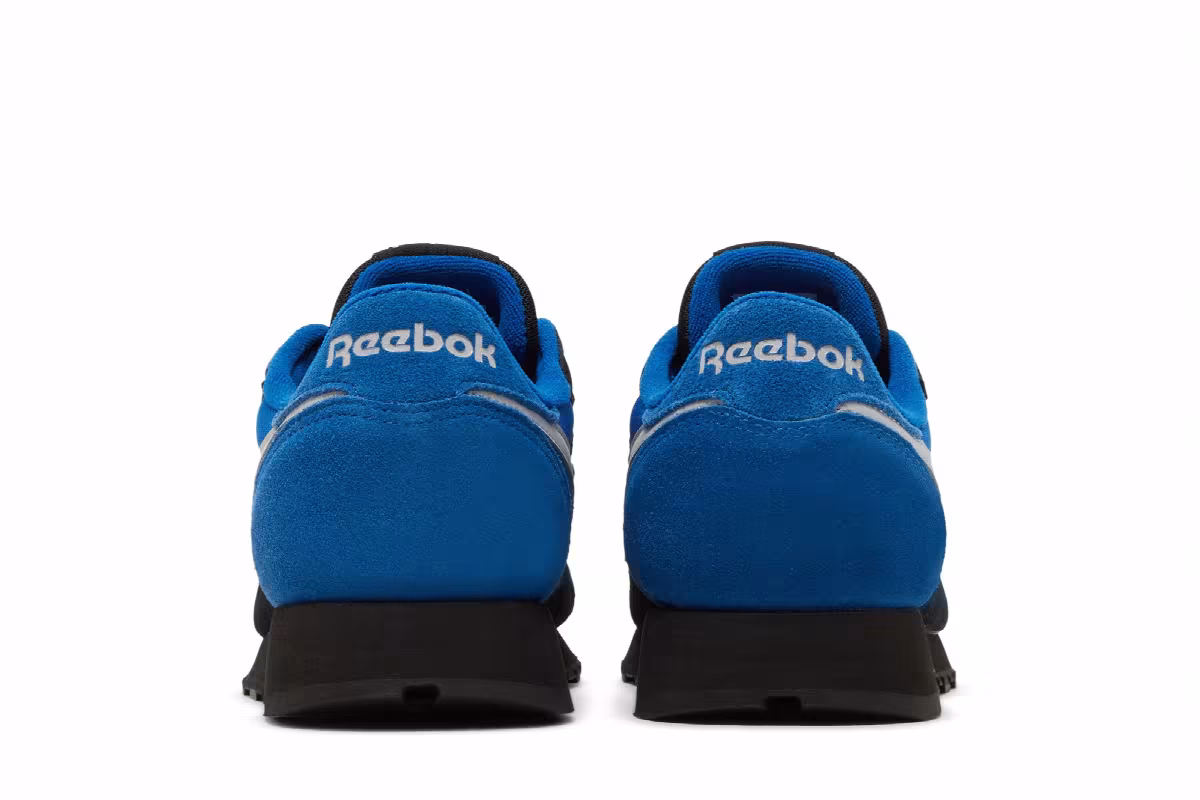 Reebok Classic Leather Black Vector Blue, view 7