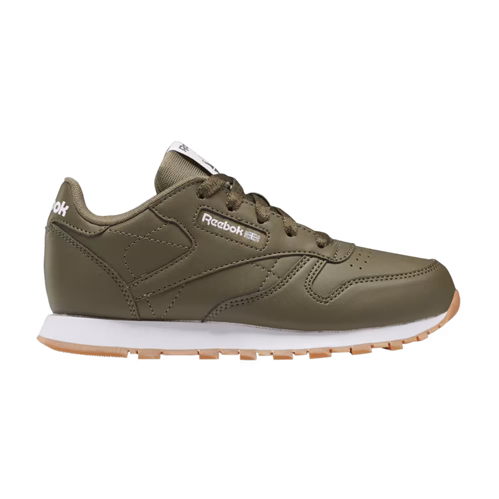 Reebok Classic Leather Little Kid Army Green