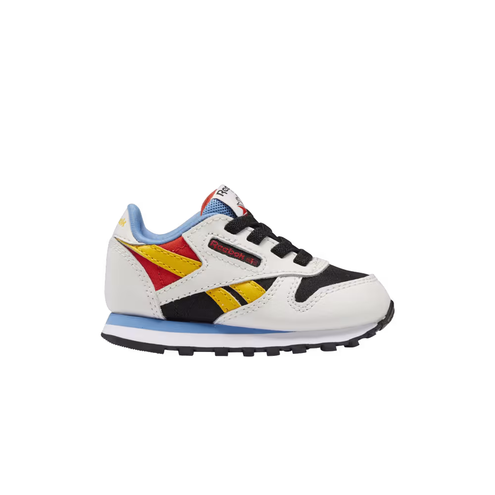 Reebok Classic Leather Toddler Pure Grey Always Yellow