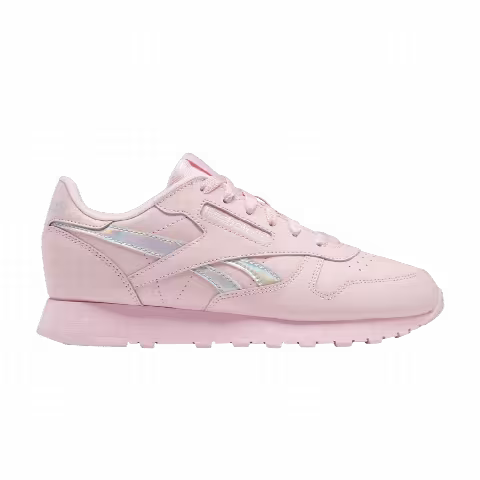 Reebok Classic Leather Big Kid 'Pink Glow Iridescent'