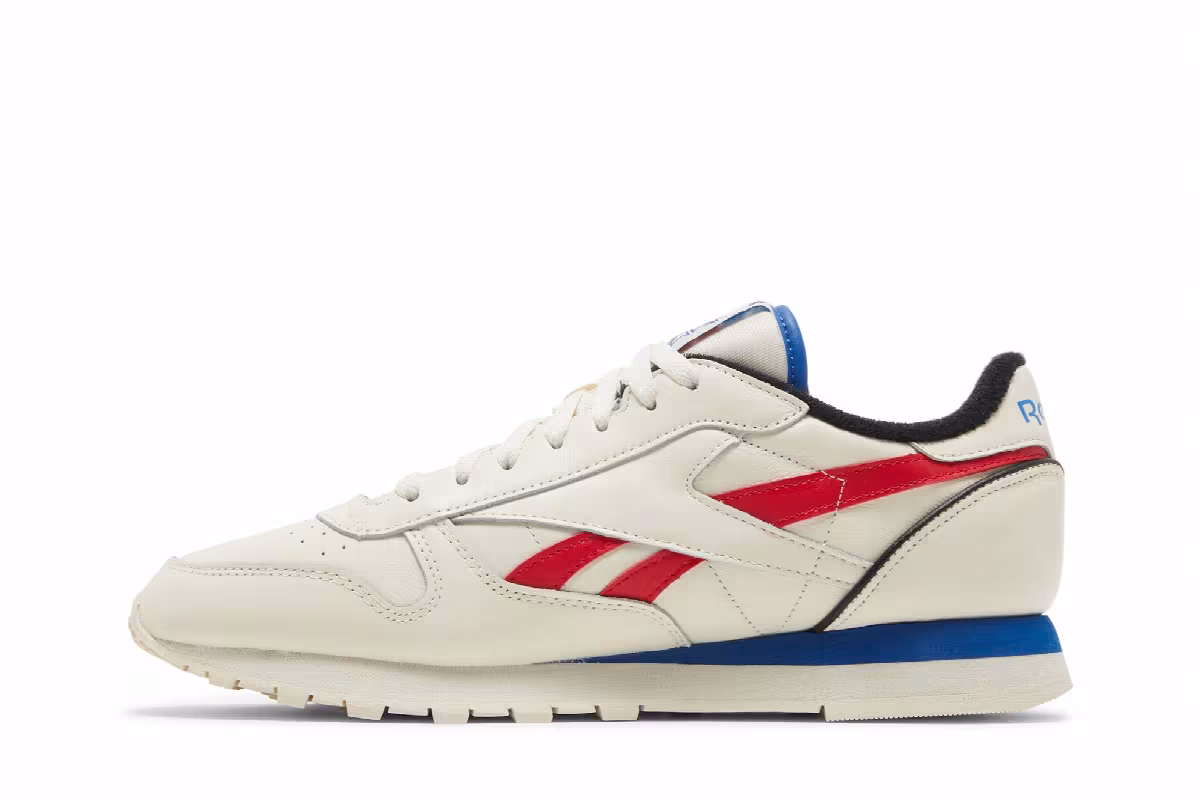 Reebok Classic Leather 1983 Vintage White Vector Blue, view 4
