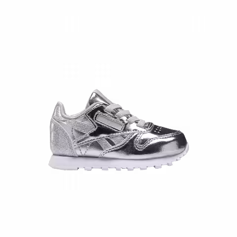 Reebok Classic Leather Toddler 'Silver Metallic'