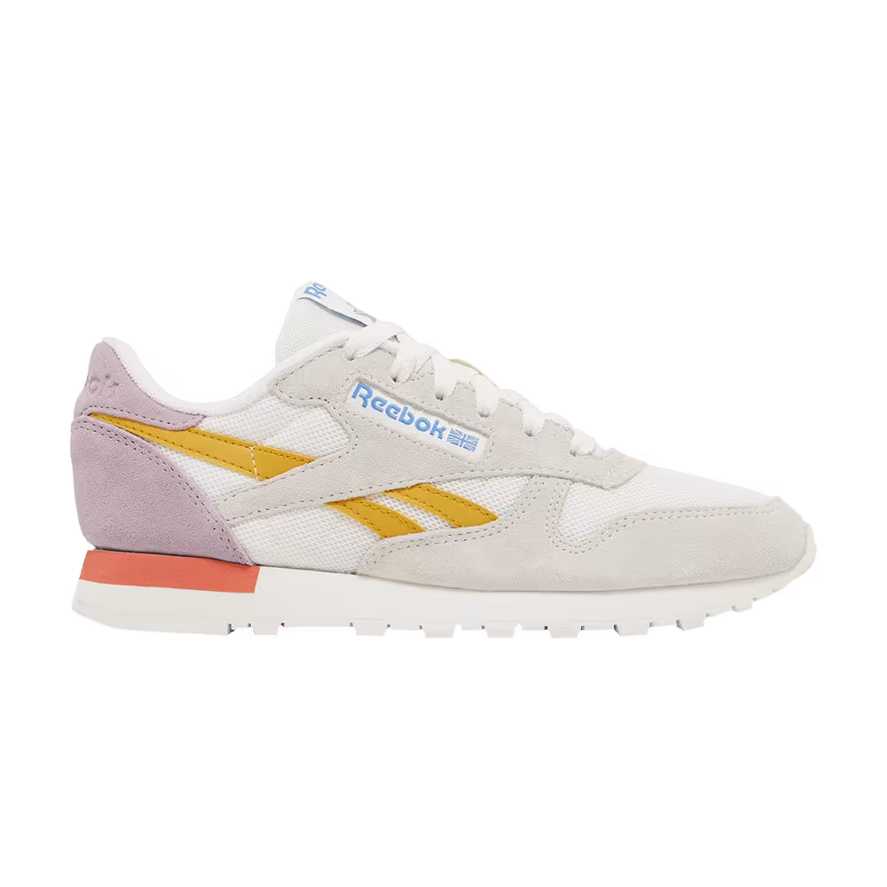Reebok Women's Classic Leather Chalk Bright Ochre