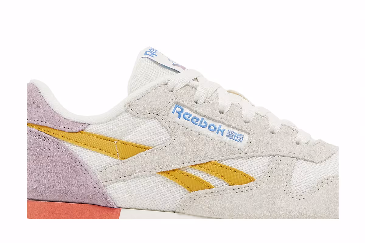 Reebok Women's Classic Leather Chalk Bright Ochre, view 3