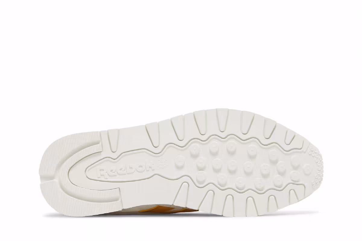Reebok Women's Classic Leather Chalk Bright Ochre, view 5