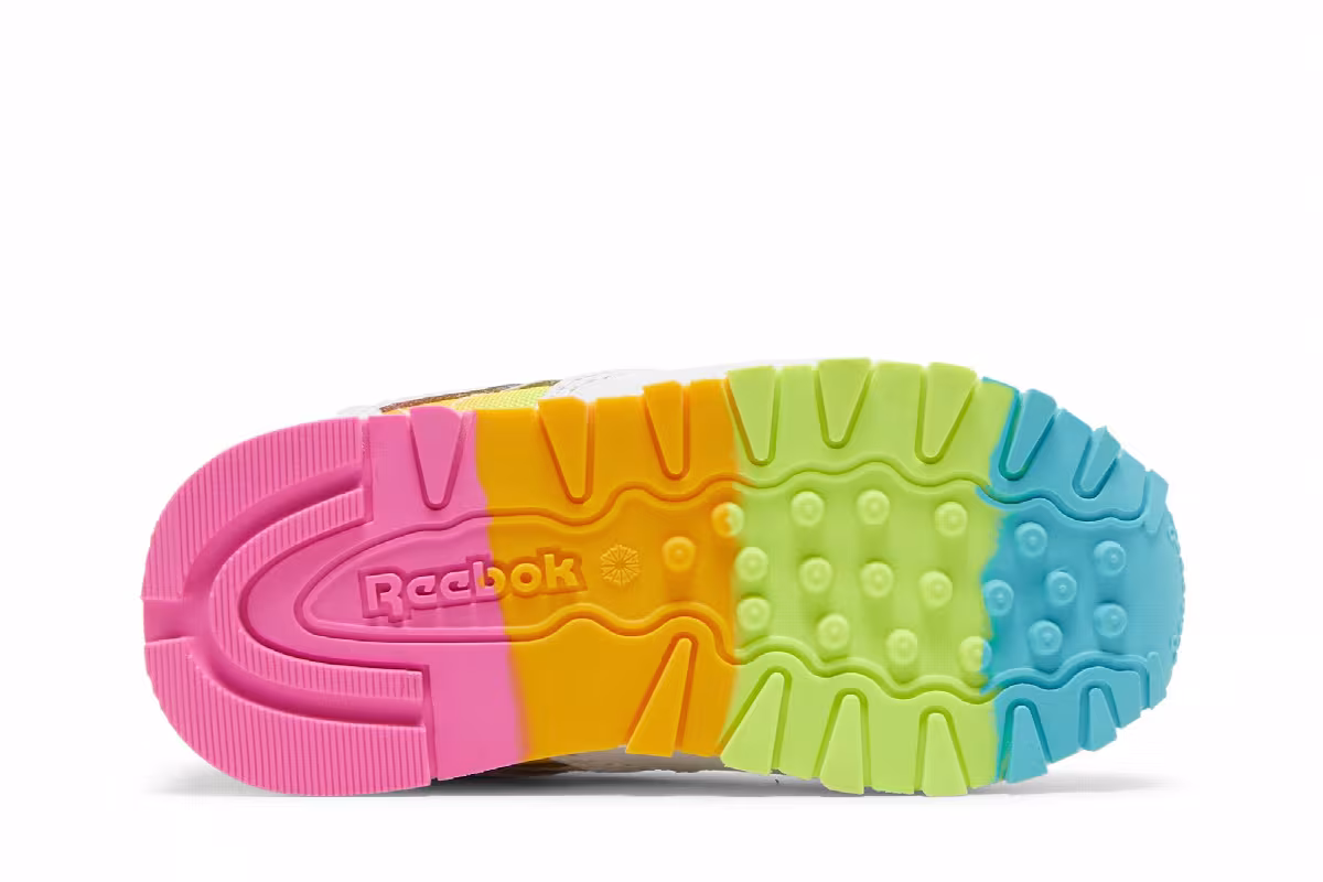 Reebok Classic Leather Toddler Rainbow, view 5