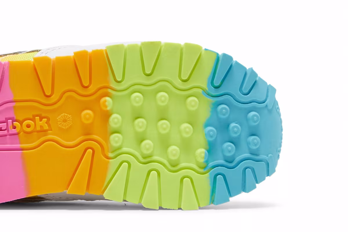 Reebok Classic Leather Toddler Rainbow, view 6
