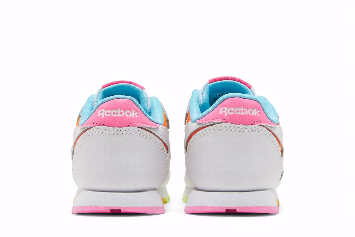Reebok Classic Leather Toddler Rainbow, view 7