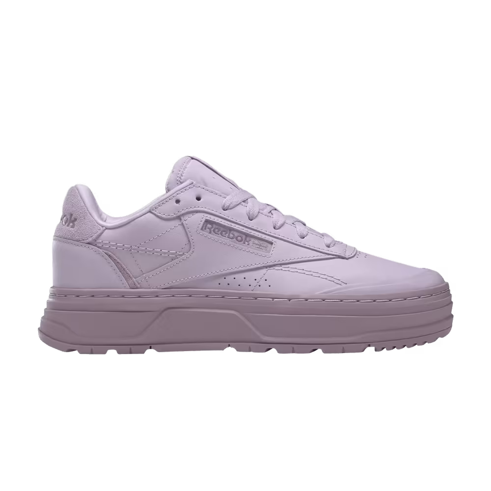 Reebok Women's Club C Double Geo Shell Purple