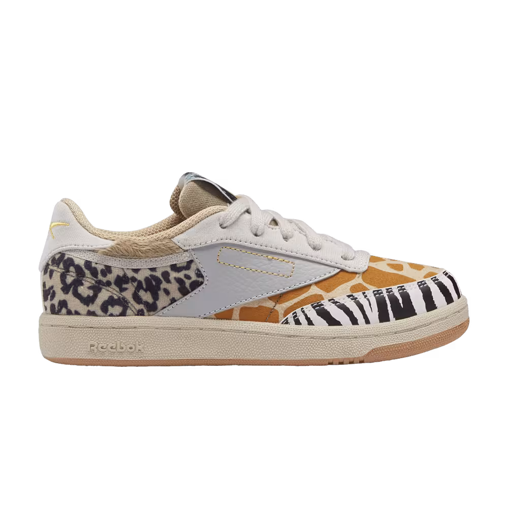 National Geographic x Reebok Club C Little Kid Animal Print