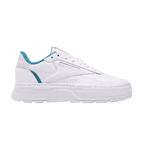 Reebok Wmns Club C Double Geo 'White Seaport Teal'