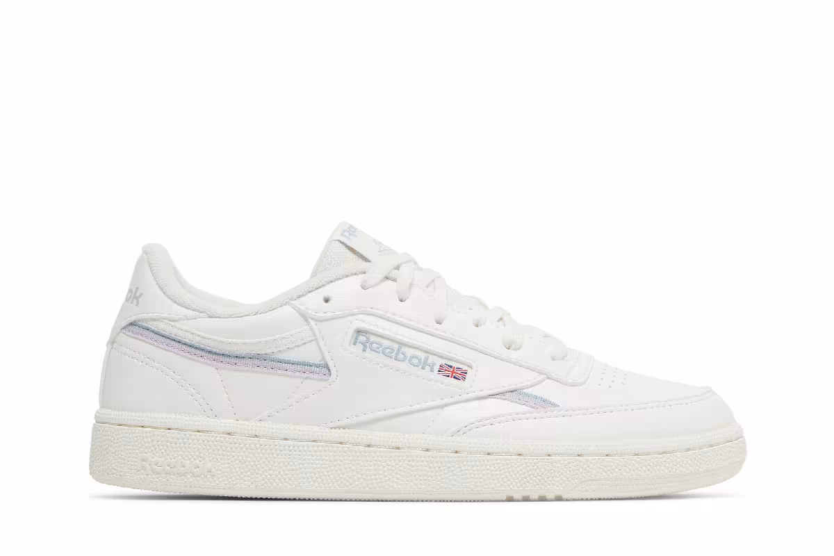 Reebok Women's Club C 85 Vegan Chalk Gable Grey, view 2