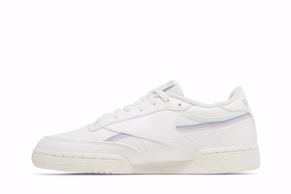 Reebok Women's Club C 85 Vegan Chalk Gable Grey, view 4