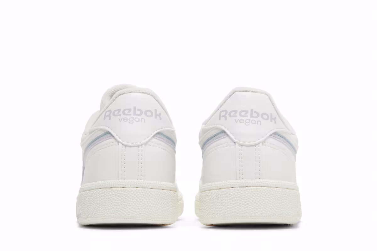 Reebok Women's Club C 85 Vegan Chalk Gable Grey, view 7