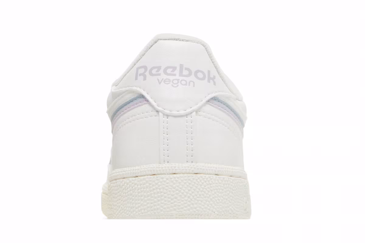 Reebok Women's Club C 85 Vegan Chalk Gable Grey, view 8