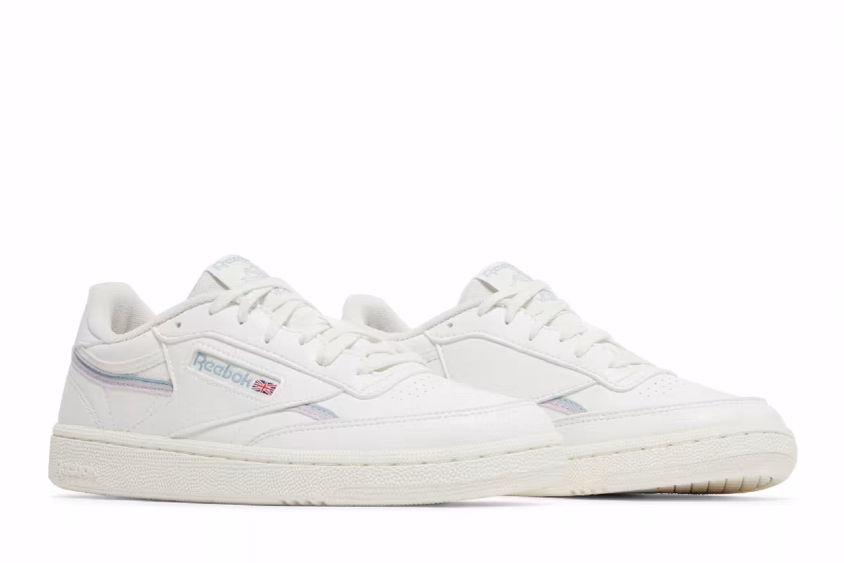 Reebok Women's Club C 85 Vegan Chalk Gable Grey, view 9