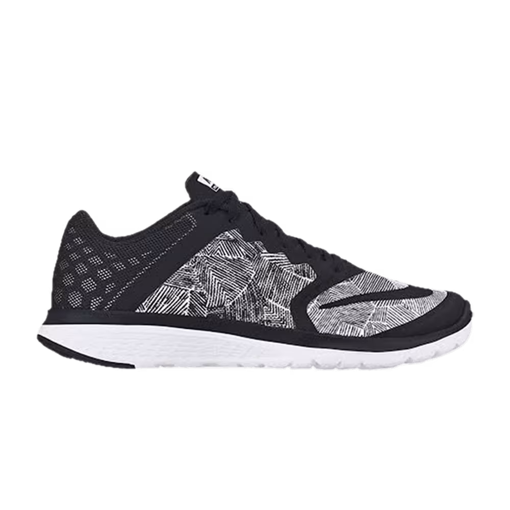 Nike Women's FS Lite Run 3 Print Black White