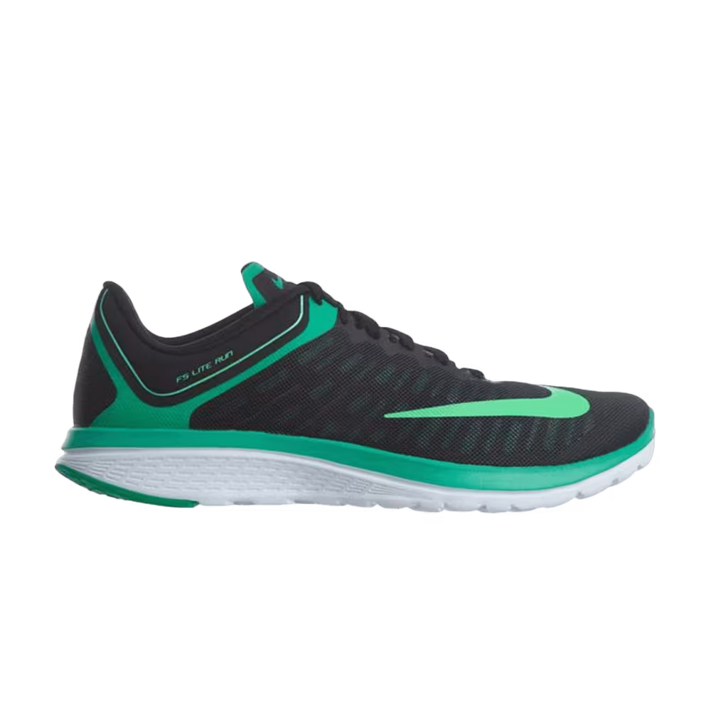 Nike FS Lite Run 4 Black Electro Green