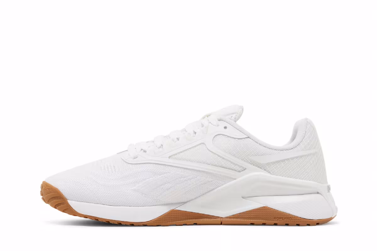 Reebok Women's Nano X2 White Pure Grey Gum, view 4