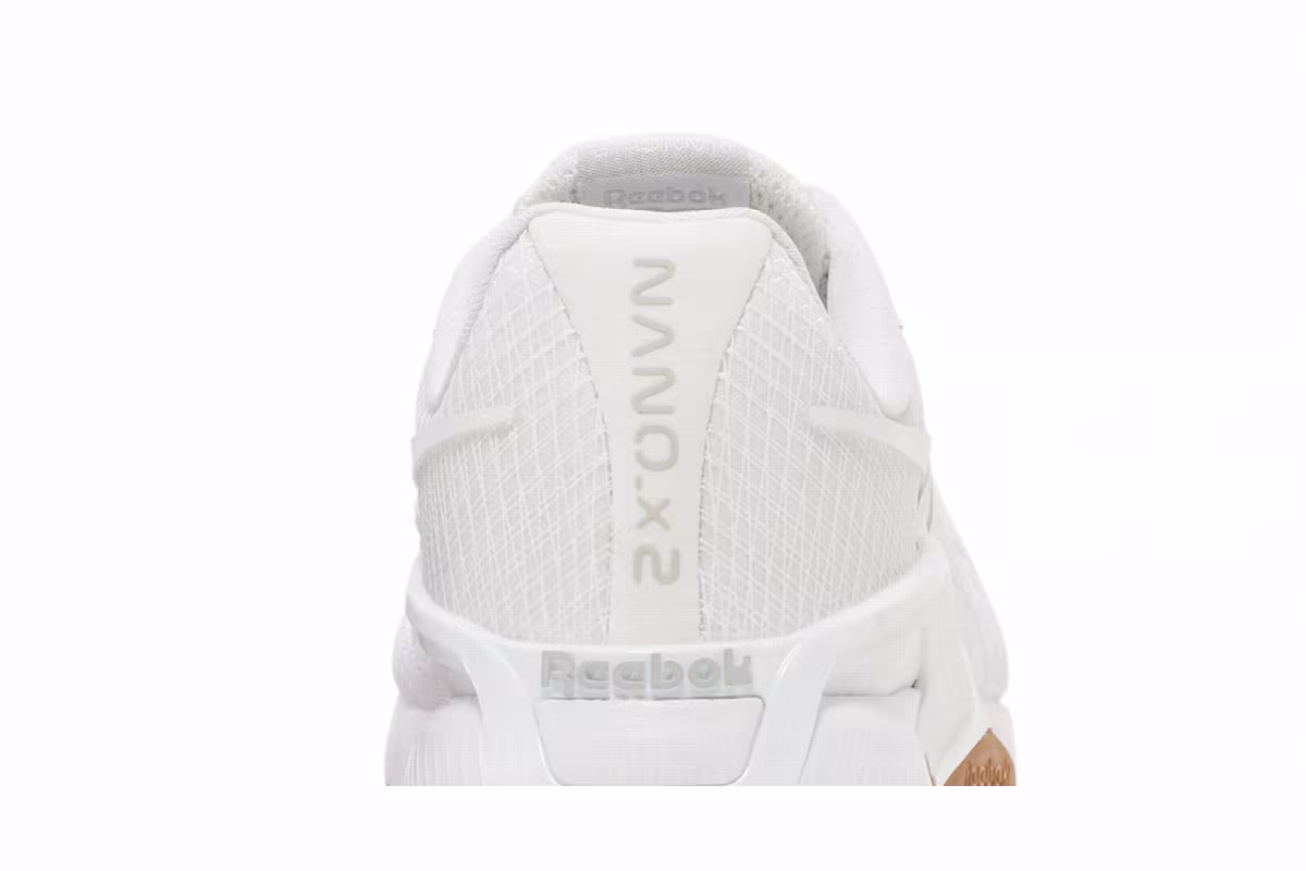Reebok Women's Nano X2 White Pure Grey Gum, view 8