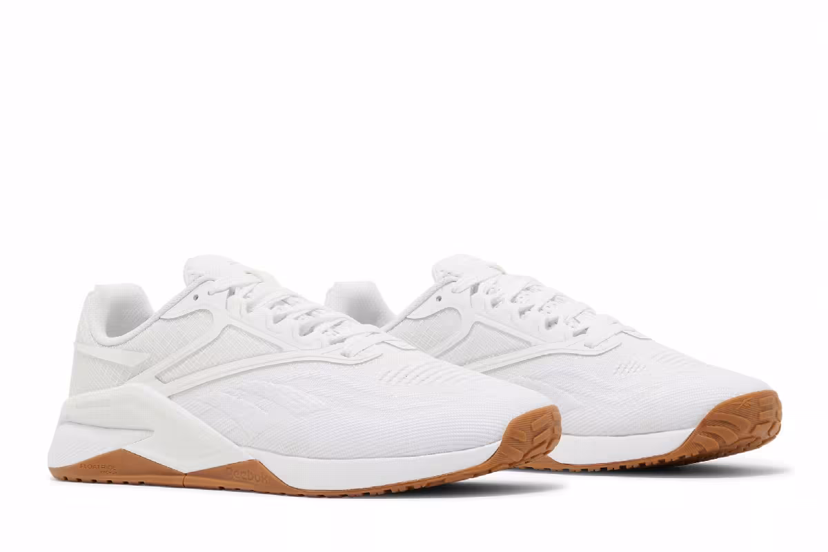 Reebok Women's Nano X2 White Pure Grey Gum, view 9