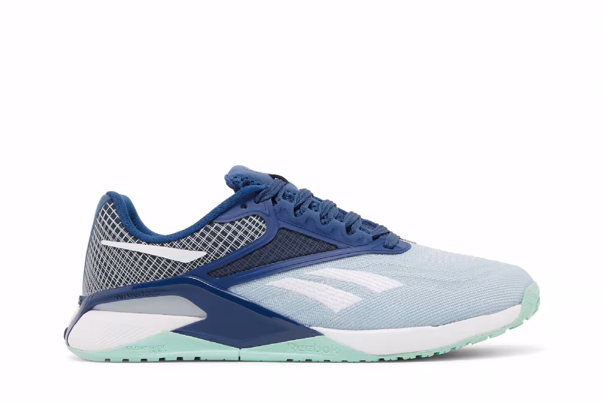 Reebok Women's Nano X2 Gable Grey Batik Blue, view 2