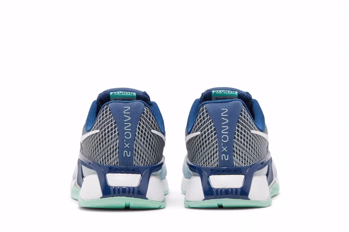 Reebok Women's Nano X2 Gable Grey Batik Blue, view 7