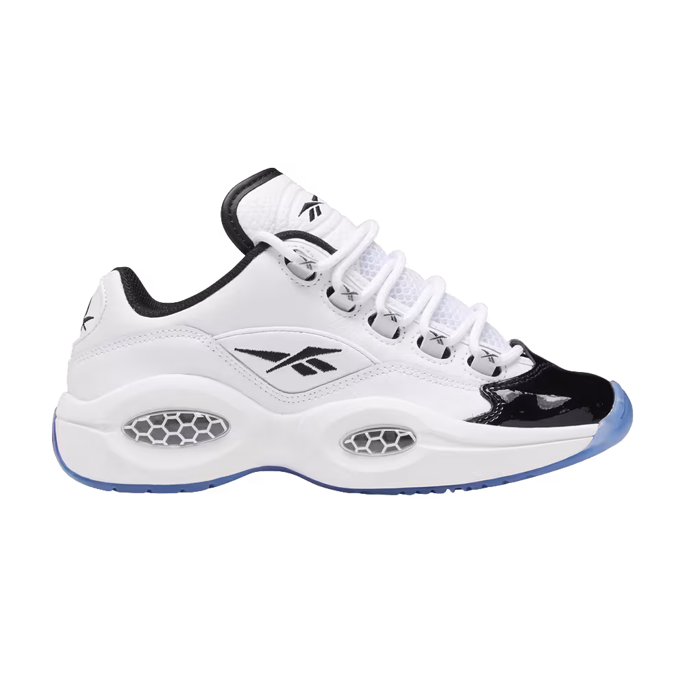 Reebok Question Low Big Kid Patent Toe