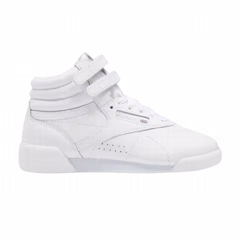 Reebok Freestyle High Little Kid 'Triple White'