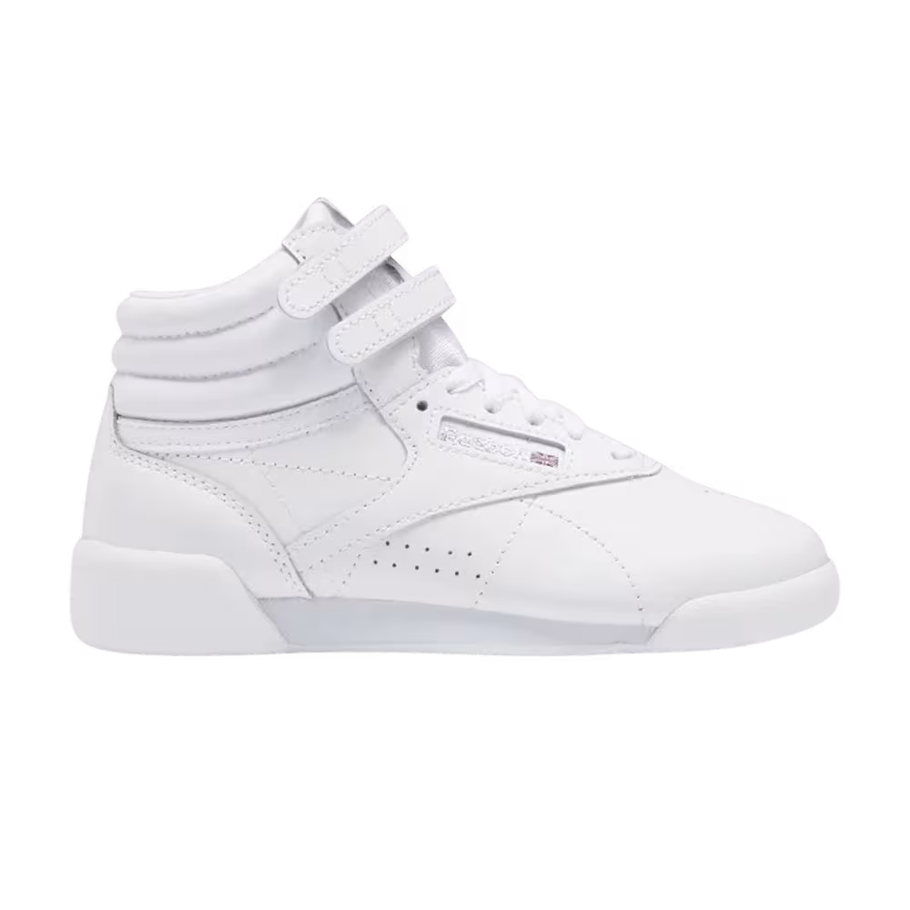 Reebok Freestyle High Little Kid Triple White
