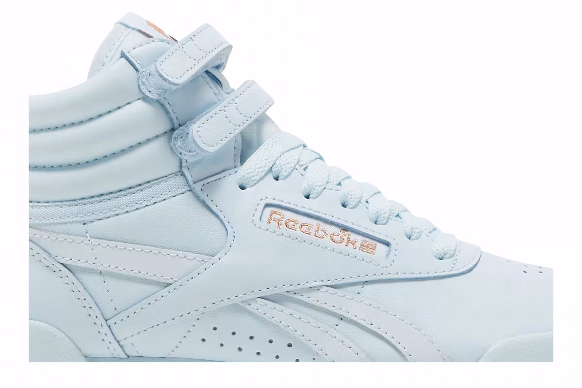 Cardi B x Reebok Freestyle High Big Kid Glass Blue, view 3