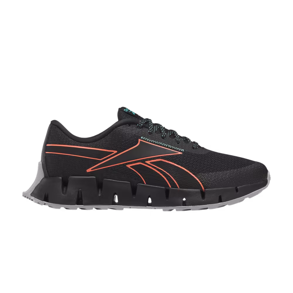 Reebok Zig Dynamica 2 Adventure Black Orange Flare